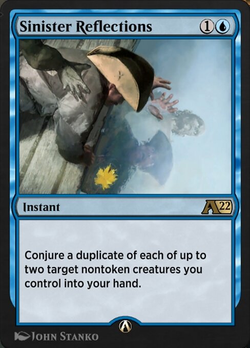 Sinister Reflections - Alchemy: Innistrad (#22) - Illustrated by John Stanko - Magic: The Gathering Card