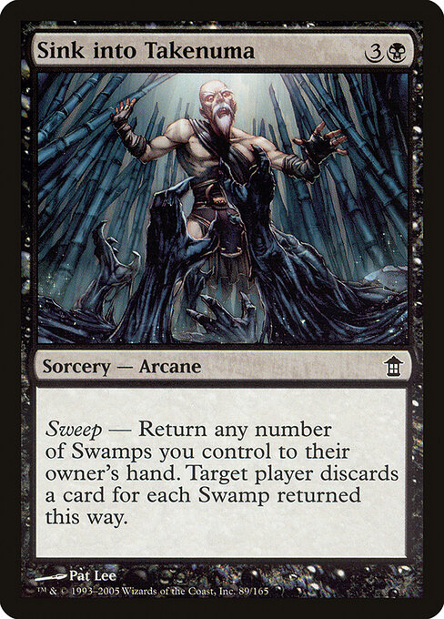 Sink into Takenuma - Saviors of Kamigawa Magic card