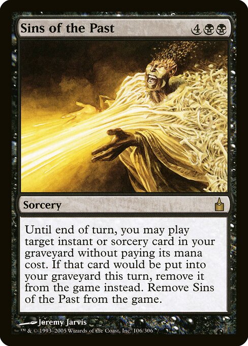 Sins of the Past - Ravnica: City of Guilds Magic card