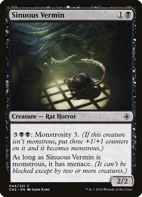 Sinuous Vermin - Conspiracy: Take the Crown Magic card