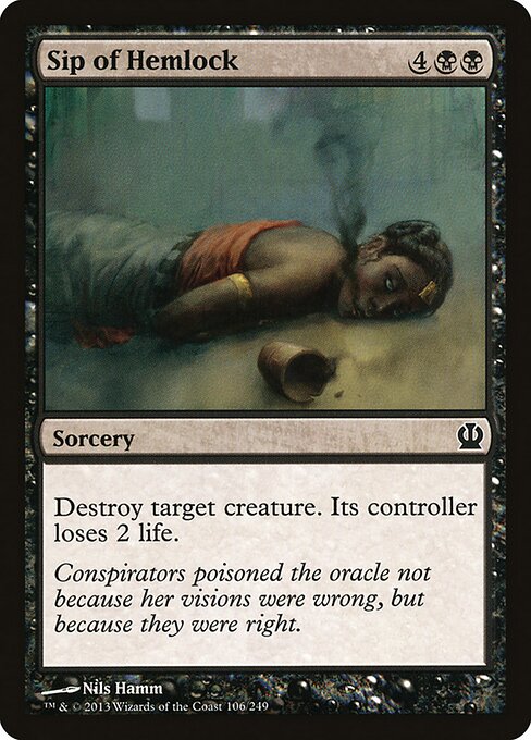 Sip of Hemlock - Theros Magic card
