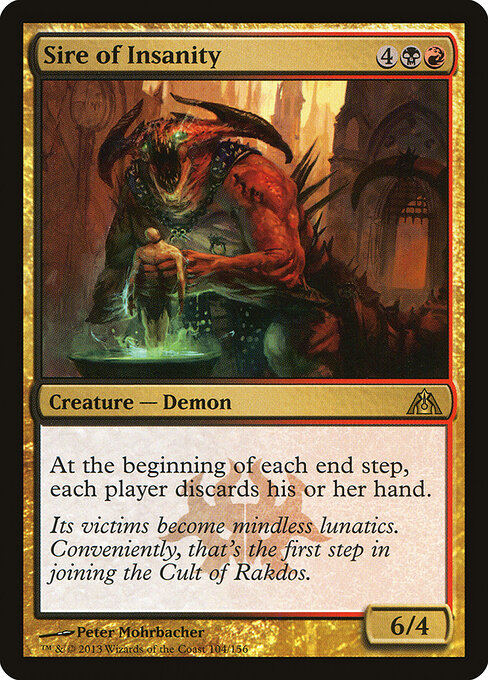 Sire of Insanity - Dragon's Maze Magic card