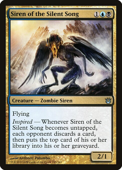 Siren of the Silent Song - Born of the Gods Magic card