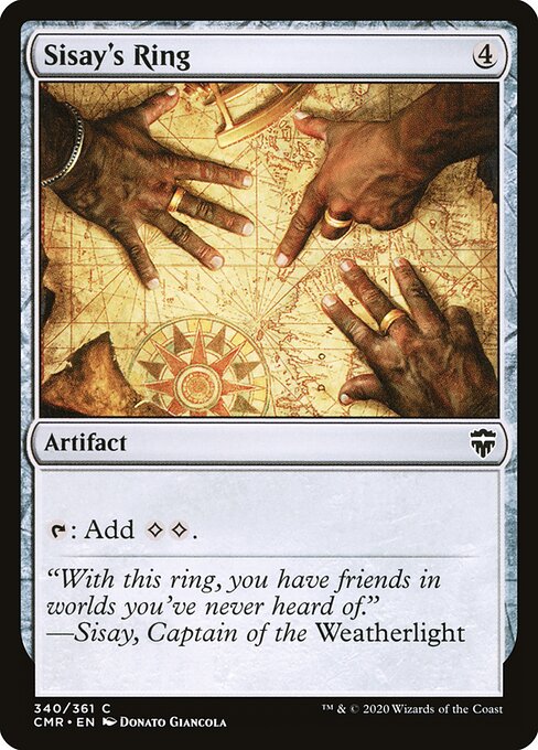 Sisay's Ring - Commander Legends Magic card