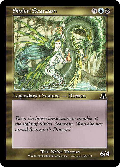 Sivitri Scarzam - Masters Edition III Magic card