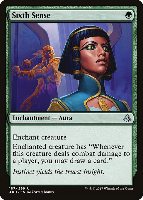 Sixth Sense - Amonkhet Magic card