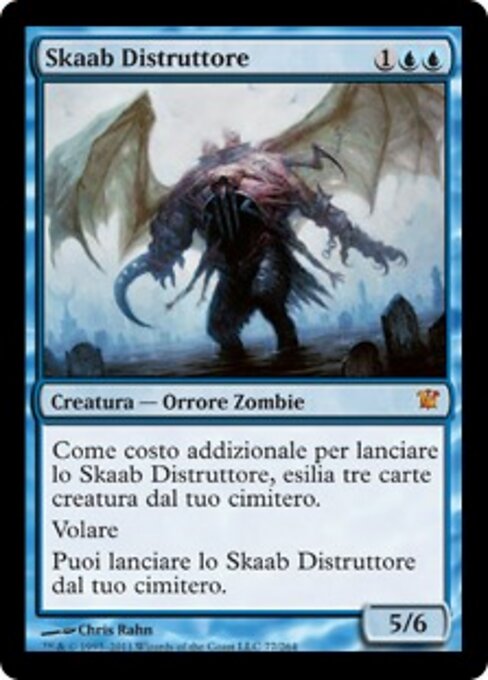 Skaab déprédateur (Skaab Ruinator) - Duskmourn: House of Horror Commander (#128) - Illustrated by Chris Rahn - Magic: The Gathering Card