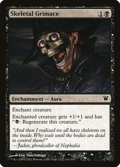 Skeletal Grimace - Innistrad Magic card