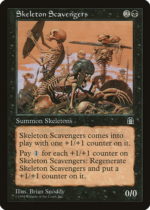 Skeleton Scavengers - Stronghold Magic card