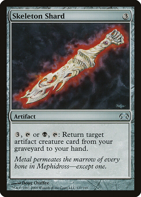 Skeleton Shard - Planechase Magic card