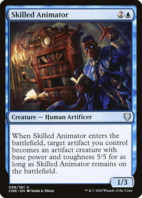 Skilled Animator - Commander Legends Magic card