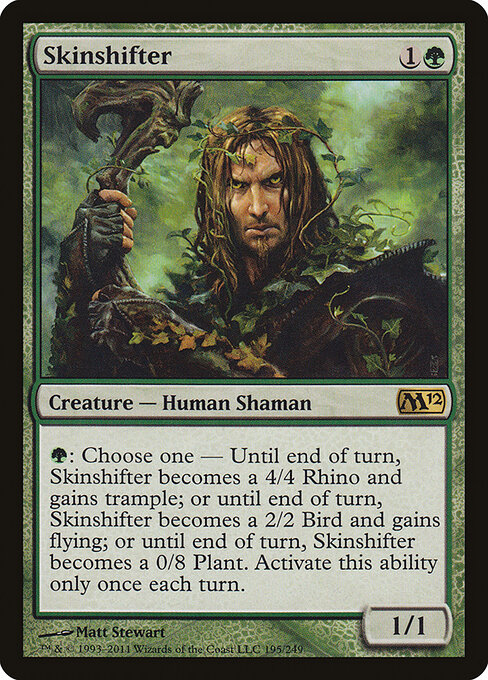 Skinshifter - Magic 2012 Magic card