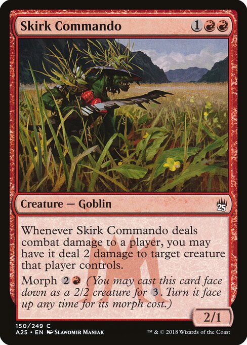 Skirk Commando - Masters 25 Magic card