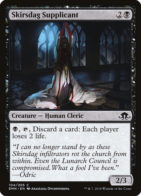 Skirsdag Supplicant - Eldritch Moon Magic card