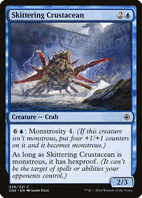 Skittering Crustacean - Conspiracy: Take the Crown Magic card