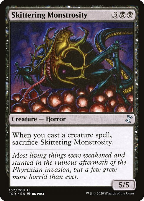 Skittering Monstrosity - Time Spiral Remastered Magic card