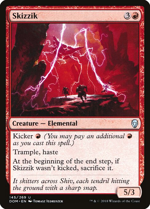 Skizzik - Dominaria Magic card