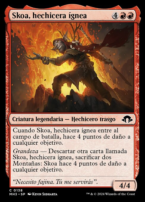 Skoa, Embermage