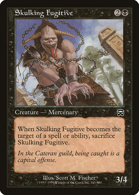 Skulking Fugitive - Mercadian Masques Magic card