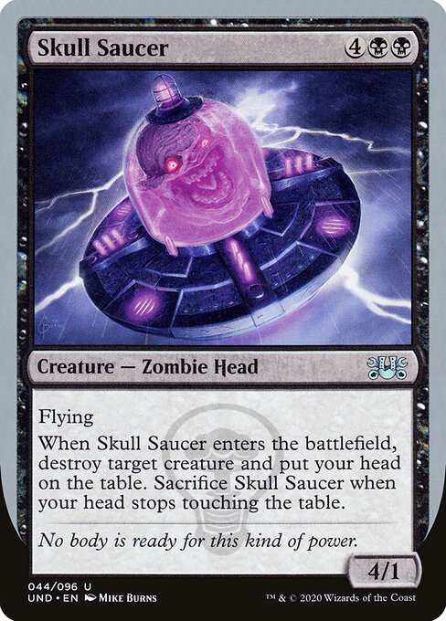Skull Saucer - Unsanctioned Magic card