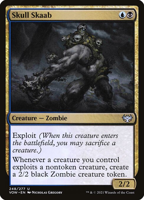 Skull Skaab - Innistrad: Crimson Vow Magic card