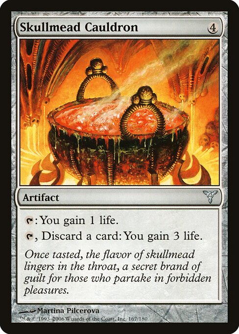 Skullmead Cauldron - Dissension Magic card