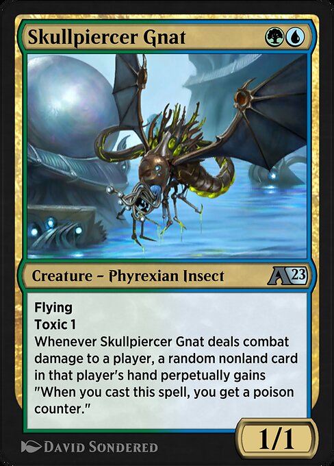 Skullpiercer Gnat - Alchemy: Phyrexia Magic card