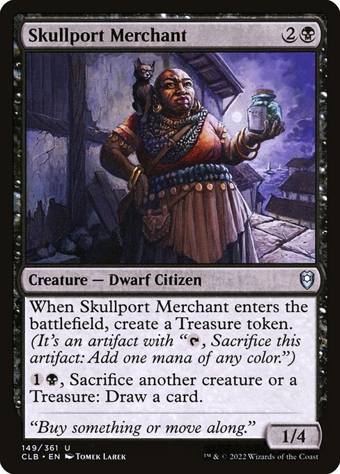 Skullport Merchant - Commander Legends: Battle for Baldur's Gate Magic card