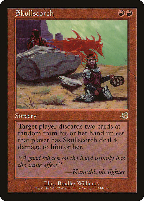 Skullscorch - Torment Magic card