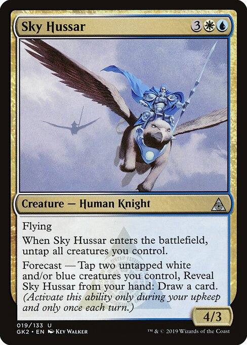 Sky Hussar - RNA Guild Kit (#19) - Illustrated by Kev Walker - Magic: The Gathering Card