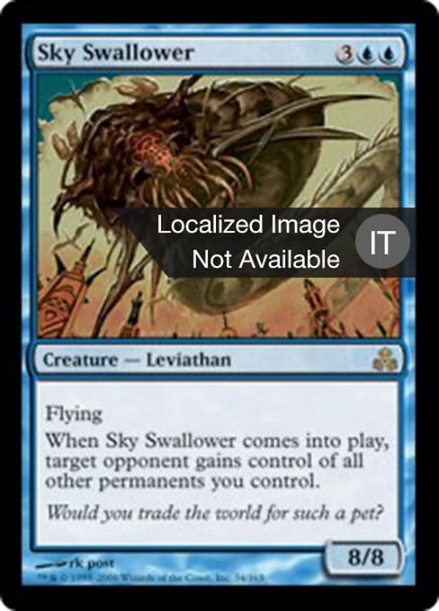 Divora Cieli (Sky Swallower) - Guildpact (#34) - Illustrated by rk post - Magic: The Gathering Card