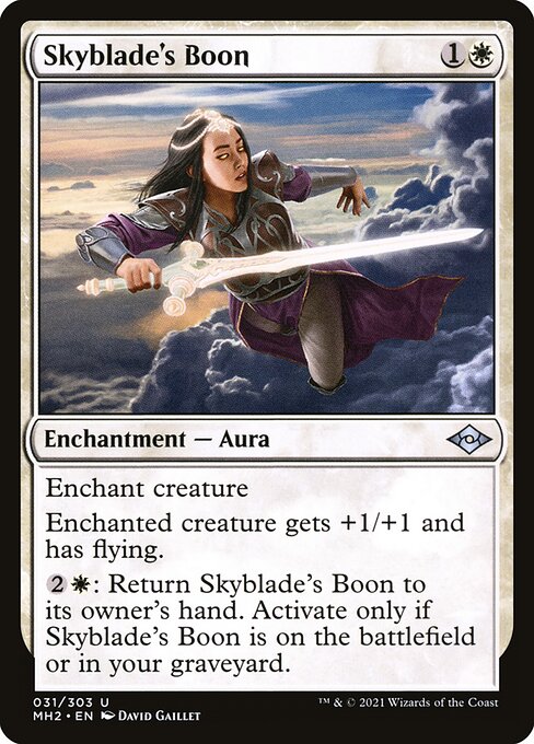 Skyblade's Boon - Modern Horizons 2 Magic card