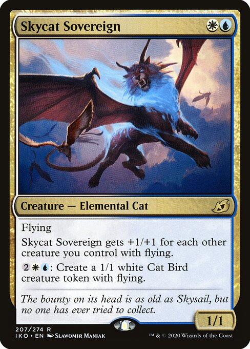 Skycat Sovereign - Ikoria: Lair of Behemoths Magic card