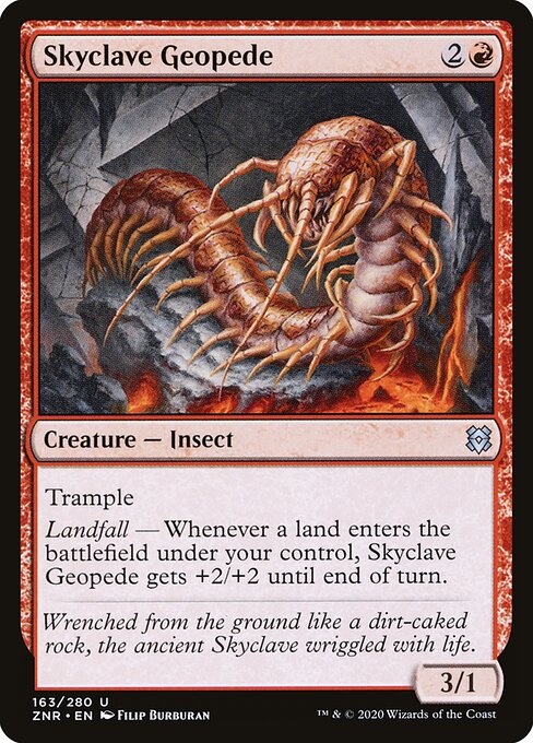 Skyclave Geopede - Zendikar Rising Magic card