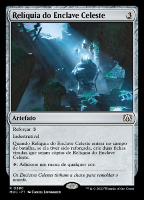 空境遗宝 (Skyclave Relic) - Zendikar Rising (#252) - Illustrated by Daniel Ljunggren - Magic: The Gathering Card
