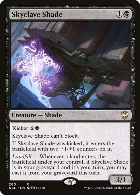 Skyclave Shade - New Capenna Commander (#260) - Illustrated by Daarken - Magic: The Gathering Card