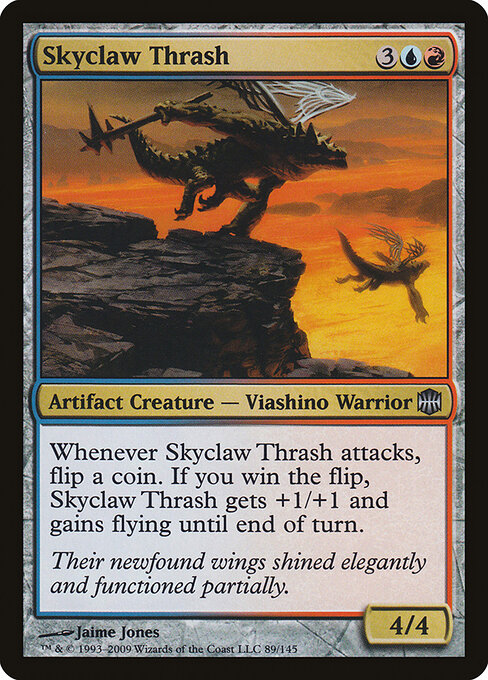 Skyclaw Thrash - Alara Reborn Magic card