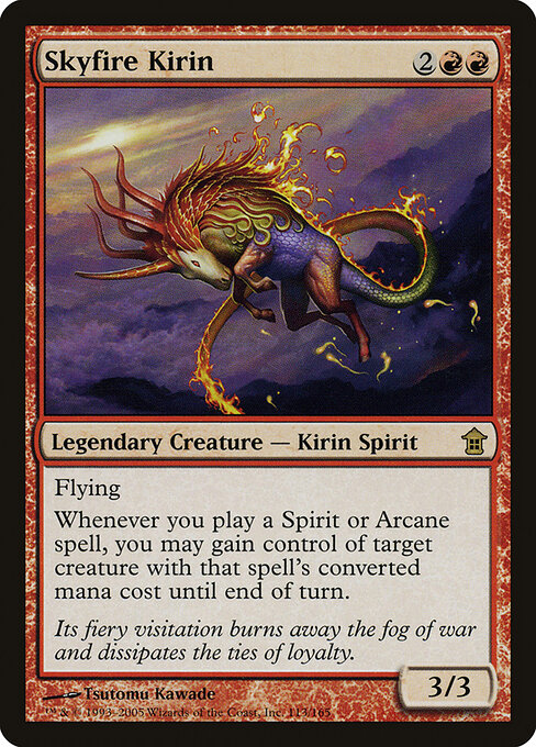 Skyfire Kirin - Saviors of Kamigawa Magic card