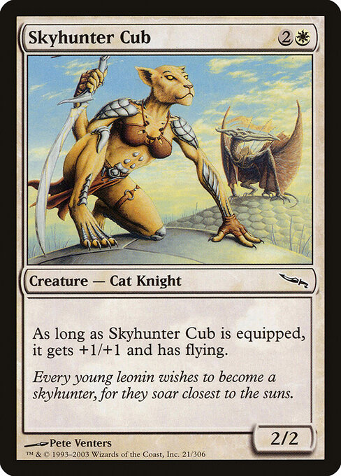 Skyhunter Cub - Mirrodin Magic card