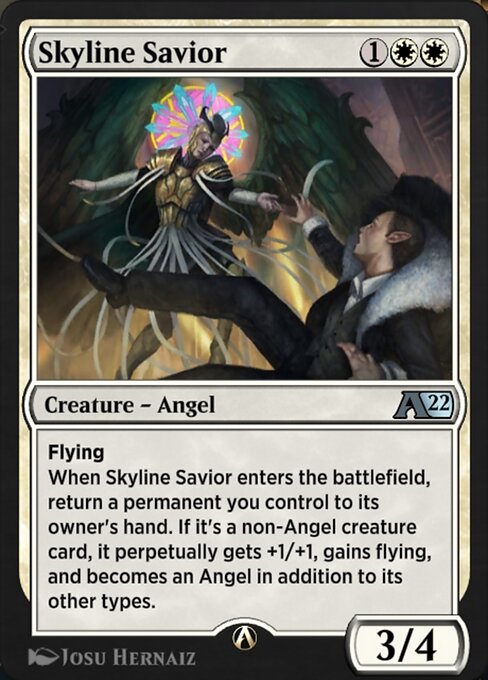 Skyline Savior - Alchemy: New Capenna Magic card