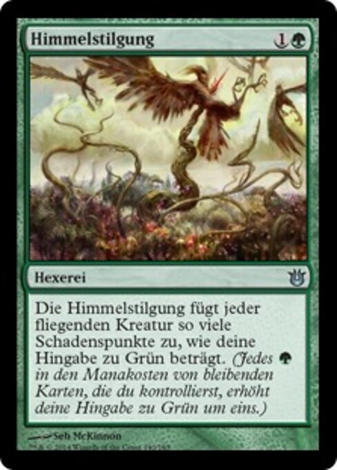 Himmelstilgung (Skyreaping) - Born of the Gods (#140) - Illustrated by Seb McKinnon - Magic: The Gathering Card