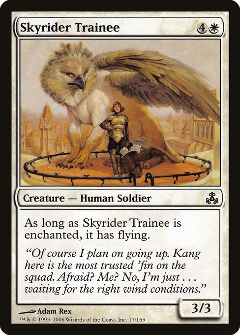 Skyrider Trainee - Guildpact Magic card