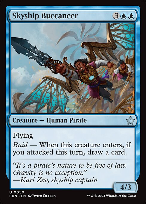 Skyship Buccaneer - Foundations Magic card