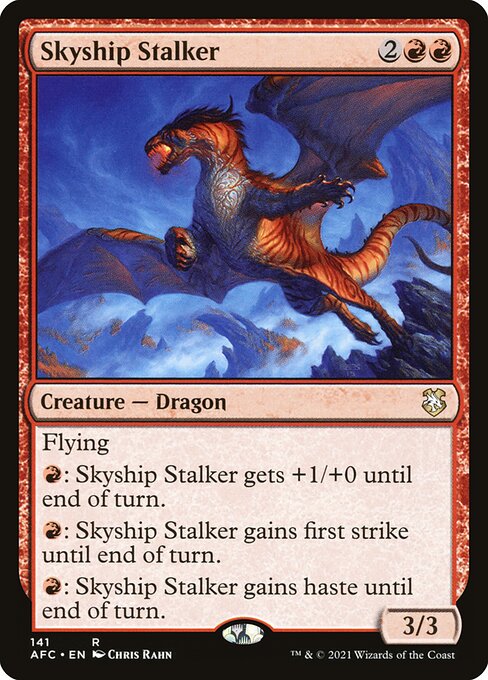 Skyship Stalker - Forgotten Realms Commander Magic card