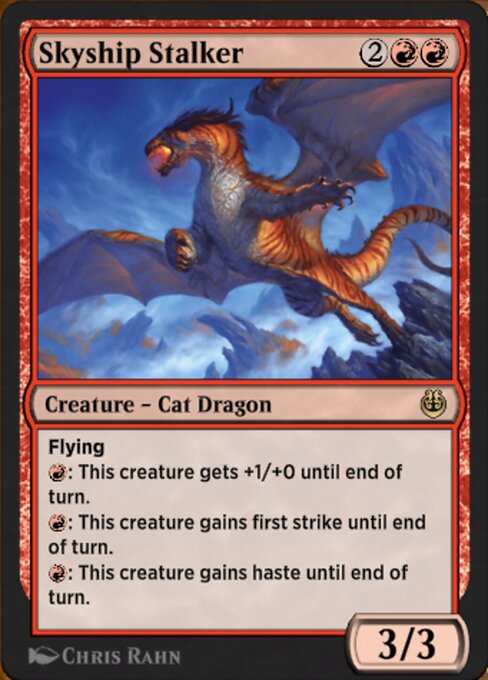 Acechador de aeronaves (Skyship Stalker) - Kaladesh (#130) - Illustrated by Chris Rahn - Magic: The Gathering Card