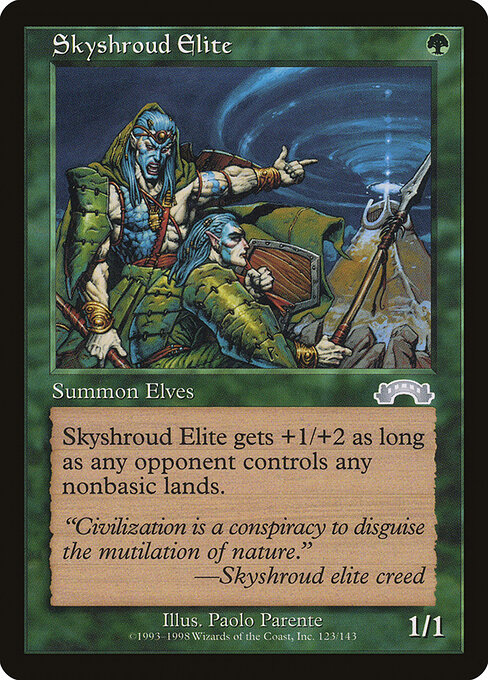 Skyshroud Elite - Exodus Magic card