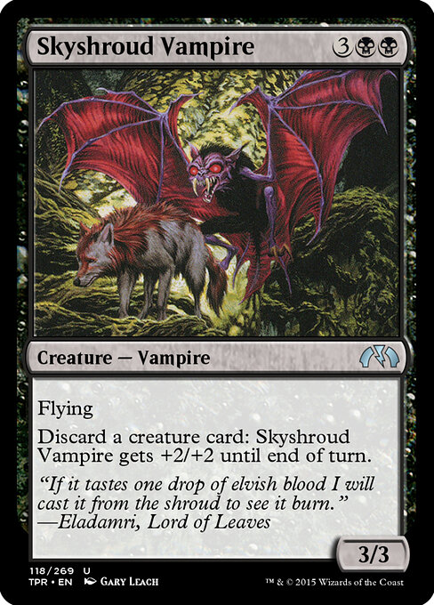 Skyshroud Vampire - Tempest Remastered Magic card