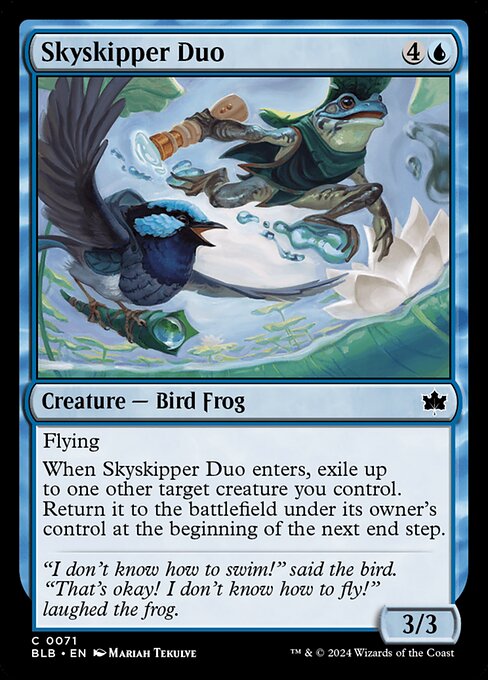 Skyskipper Duo - Bloomburrow Magic card