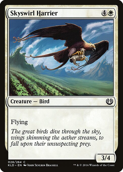 Skyswirl Harrier - Kaladesh Magic card