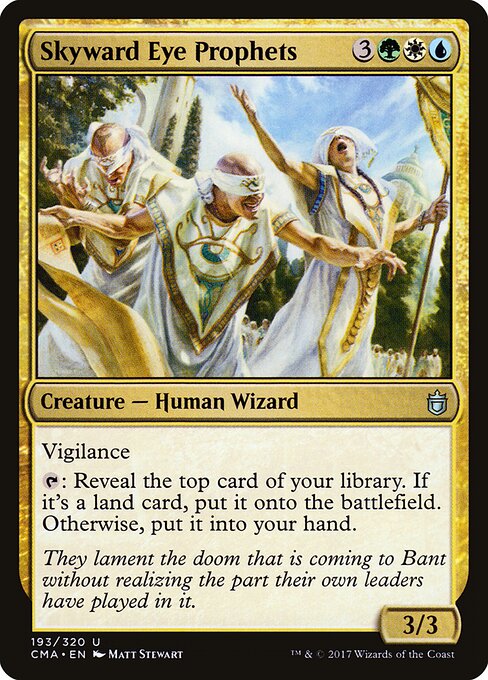 Skyward Eye Prophets - Commander Anthology Magic card